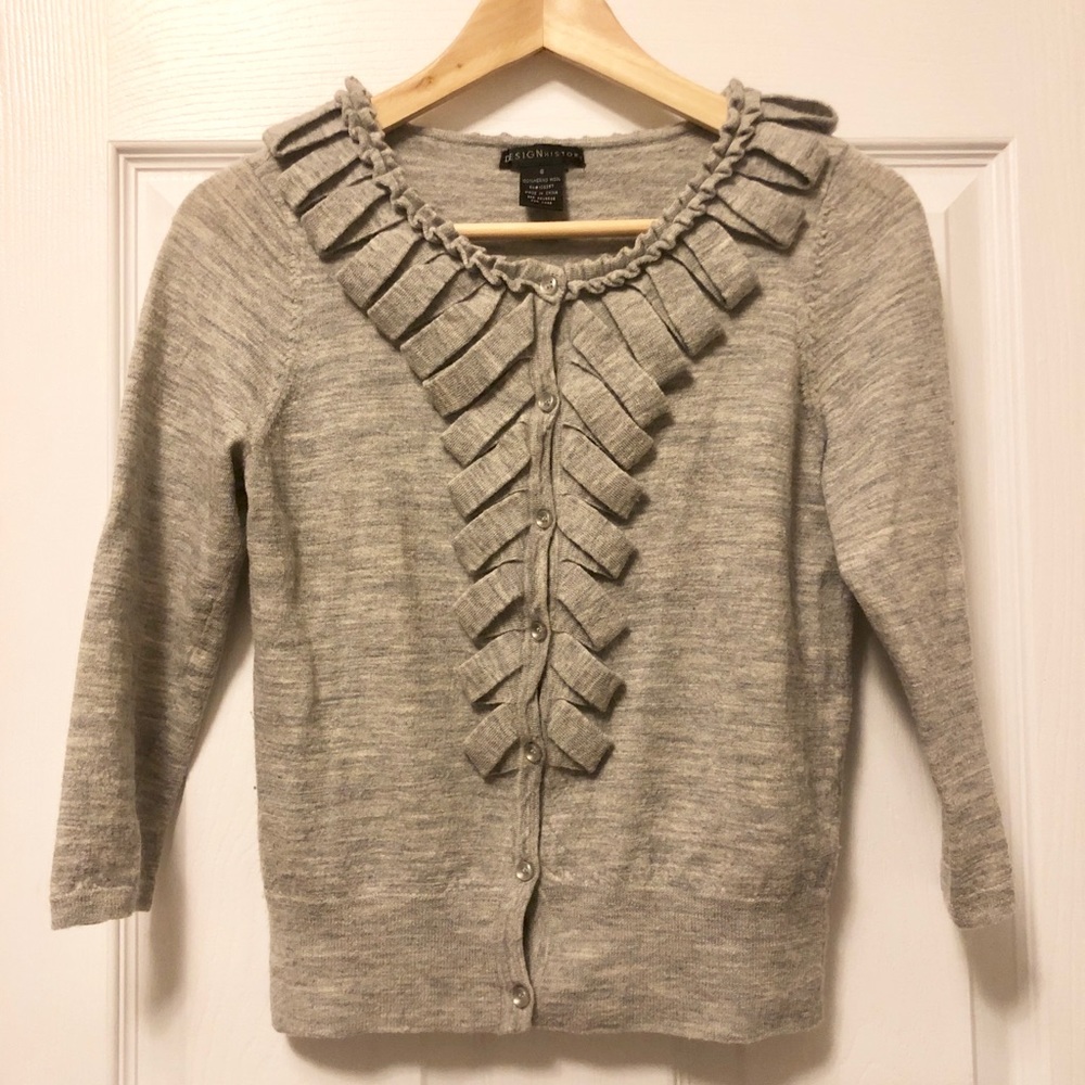 Design History Merino Wool Cardigan